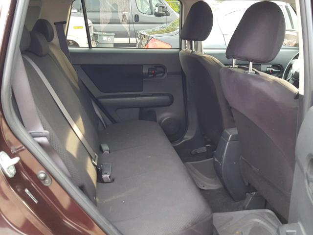 JTLZE4FE8A1101175 - 2010 TOYOTA SCION XB ბურგუნდია ფოტო 6