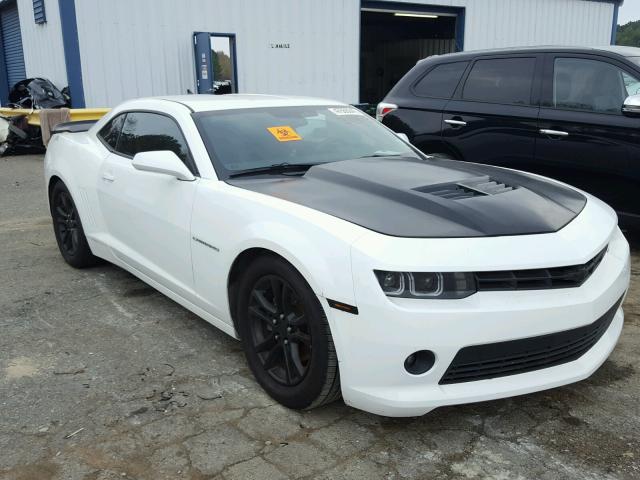 2G1FB1E30F9311478 - 2015 CHEVROLET CAMARO LS WHITE photo 1