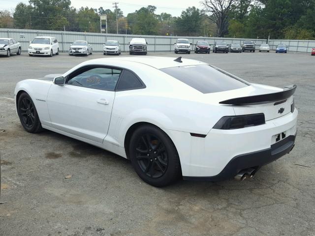 2G1FB1E30F9311478 - 2015 CHEVROLET CAMARO LS WHITE photo 9