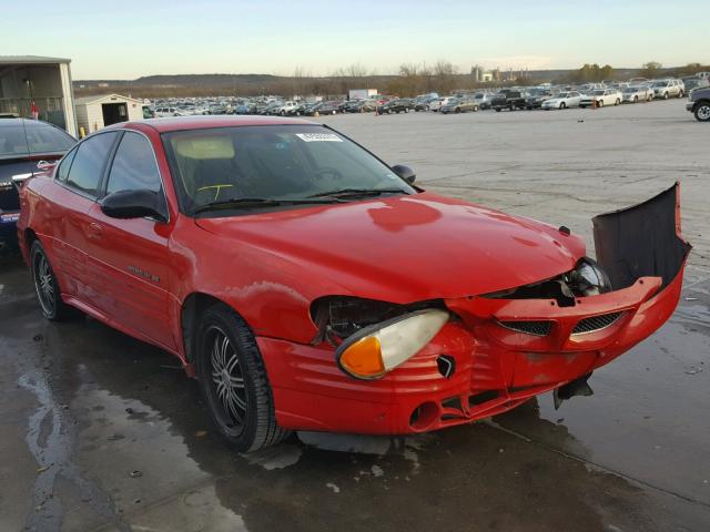 1G2NF52F12C178833 - 2002 PONTIAC GRAND AM S RED photo 1