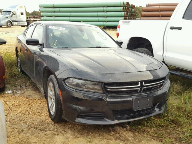 2C3CDXBG8FH726217 - 2015 DODGE CHARGER SE BLACK photo 1