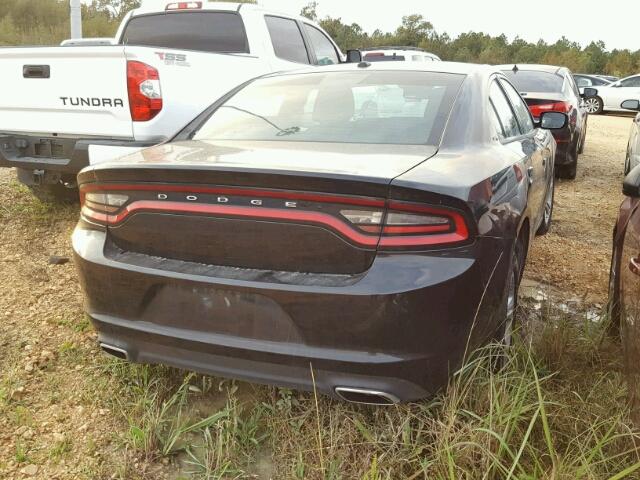 2C3CDXBG8FH726217 - 2015 DODGE CHARGER SE BLACK photo 4