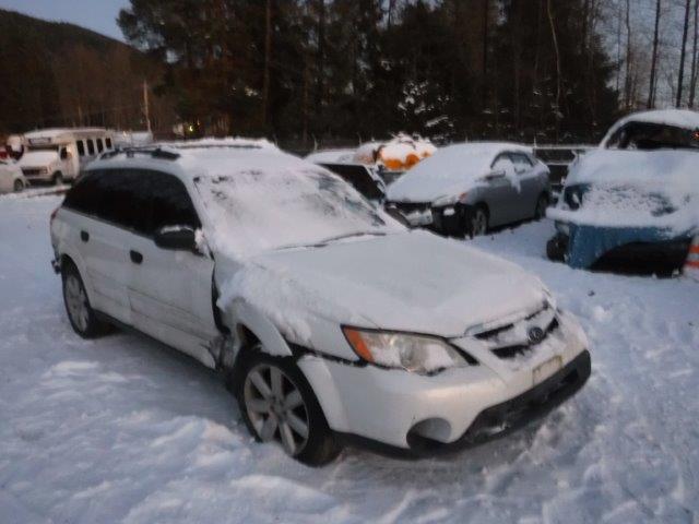 4S4BP61C487300140 - 2008 SUBARU OUTBACK 2. WHITE photo 1