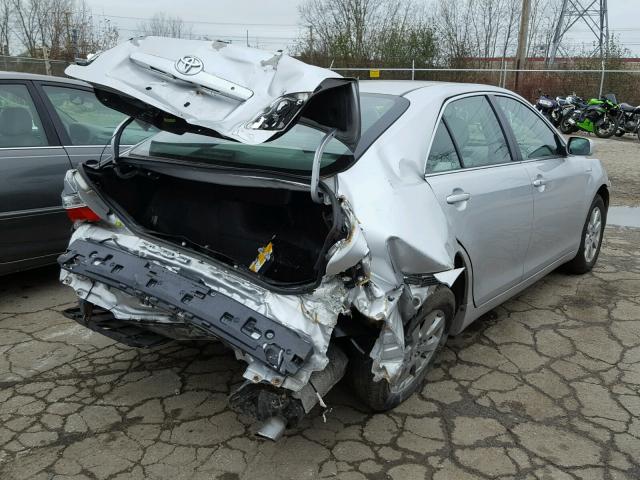 JTNBB46K193051677 - 2009 TOYOTA CAMRY HYBR SILVER photo 4