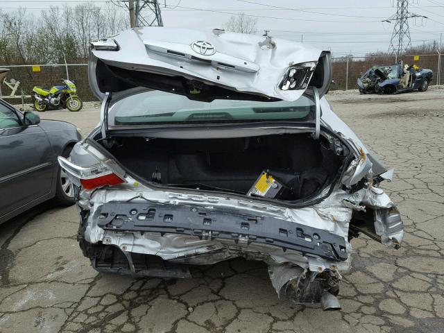 JTNBB46K193051677 - 2009 TOYOTA CAMRY HYBR SILVER photo 9