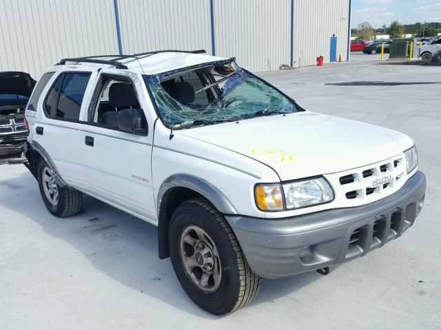 4S2CK58D324300093 - 2002 ISUZU RODEO S WHITE photo 1