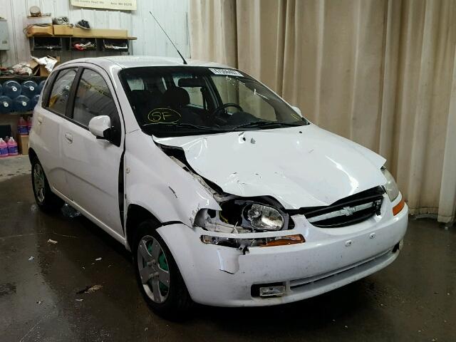 KL1TD66678B248169 - 2008 CHEVROLET AVEO BASE WHITE photo 1