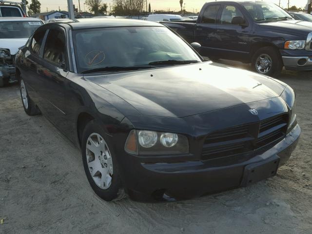 2B3KA43R57H623080 - 2007 DODGE CHARGER SE BLACK photo 1