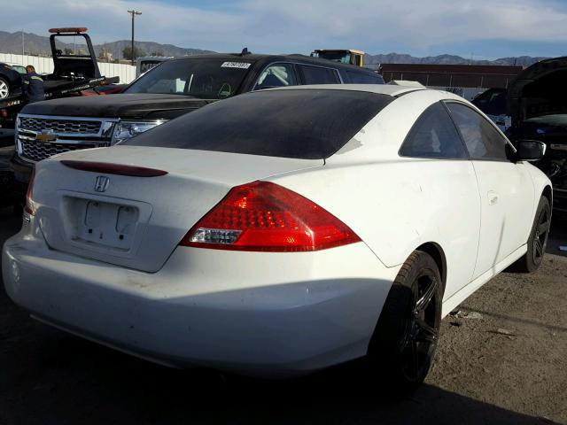 1HGCM72726A018797 - 2006 HONDA ACCORD EX WHITE photo 4