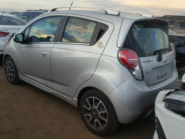 KL8CF6S93FC761728 - 2015 CHEVROLET SPARK 2LT SILVER photo 3