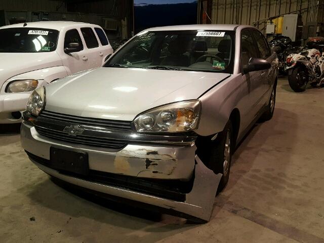 1G1ZT54894F149076 - 2004 CHEVROLET MALIBU LS ვერცხლისფერი ფოტო 2