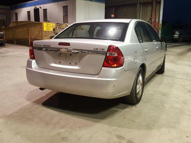 1G1ZT54894F149076 - 2004 CHEVROLET MALIBU LS ვერცხლისფერი ფოტო 4
