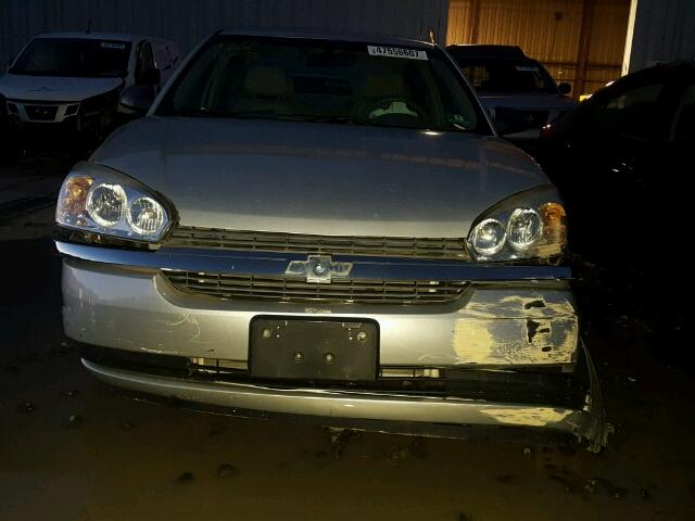 1G1ZT54894F149076 - 2004 CHEVROLET MALIBU LS ვერცხლისფერი ფოტო 9