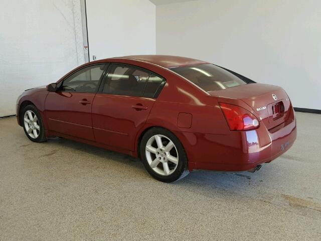 1N4BA41E94C926270 - 2004 NISSAN MAXIMA SE BURGUNDY photo 3