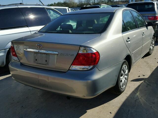 4T1BE30KX5U534468 - 2005 TOYOTA CAMRY LE 灰色 照片 4
