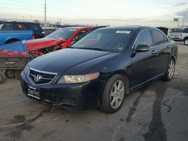 JH4CL96894C016979 - 2004 ACURA TSX BLACK photo 2