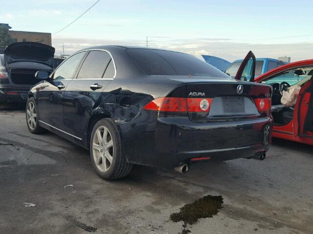 JH4CL96894C016979 - 2004 ACURA TSX BLACK photo 3