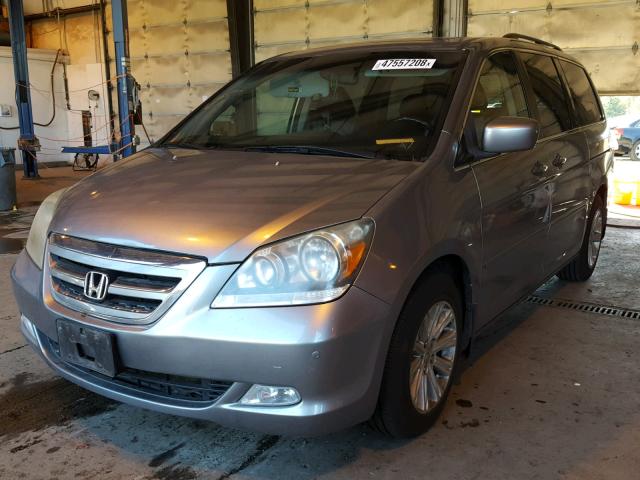 5FNRL38896B060041 - 2006 HONDA ODYSSEY TO GRAY photo 2