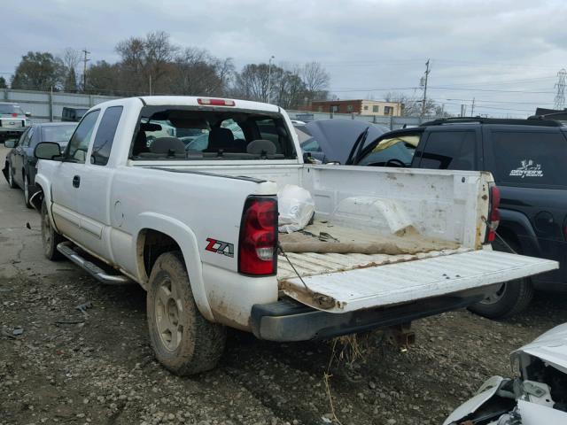 1GCEK19B76Z194430 - 2006 CHEVROLET SILVERADO WHITE photo 3