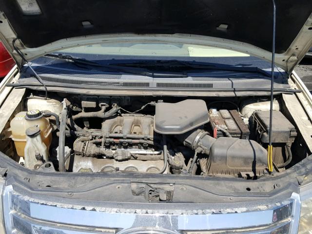 2FMDK39C67BA58998 - 2007 FORD EDGE SEL P CREAM photo 7