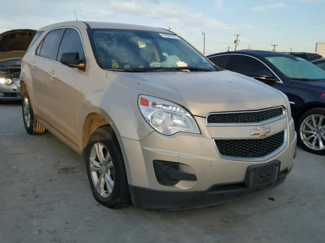 2GNALBEK0C1176547 - 2012 CHEVROLET EQUINOX LS GOLD photo 1