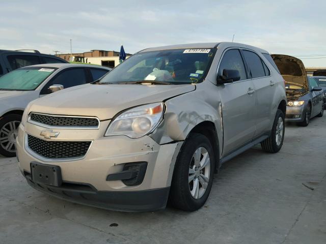 2GNALBEK0C1176547 - 2012 CHEVROLET EQUINOX LS GOLD photo 2