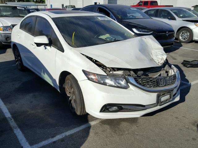 19XFB2F9XFE280127 - 2015 HONDA CIVIC EXL 白色 照片 1