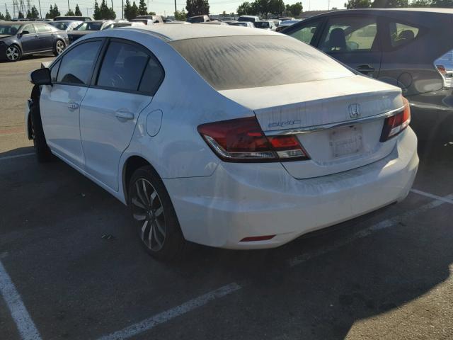 19XFB2F9XFE280127 - 2015 HONDA CIVIC EXL 白色 照片 3