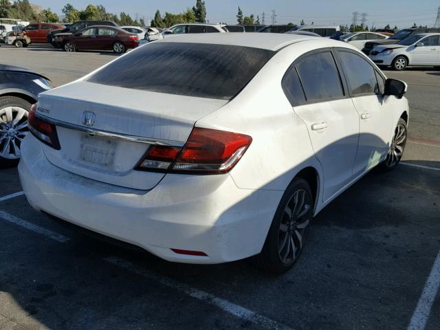 19XFB2F9XFE280127 - 2015 HONDA CIVIC EXL 白色 照片 4