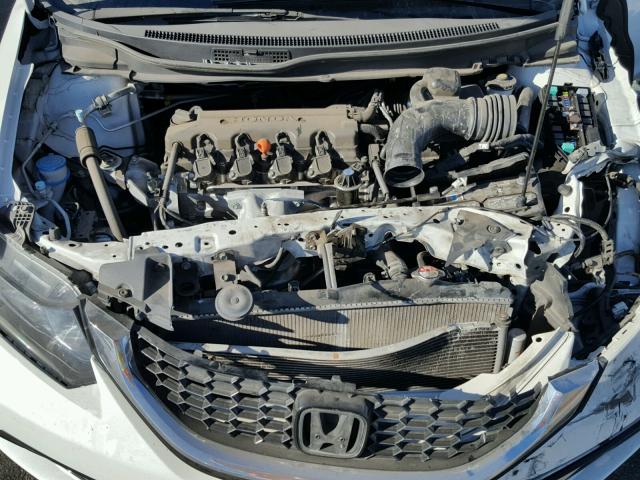 19XFB2F9XFE280127 - 2015 HONDA CIVIC EXL 白色 照片 7