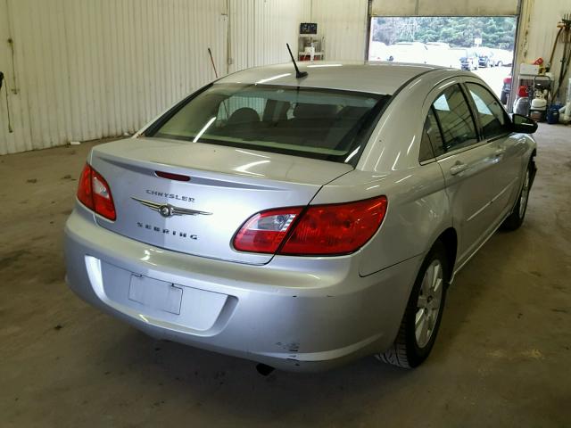 1C3LC46B29N530916 - 2009 CHRYSLER SEBRING LX SILVER photo 4