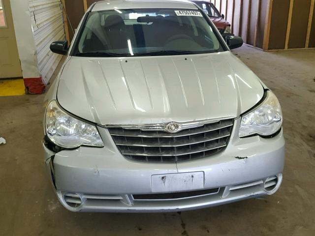 1C3LC46B29N530916 - 2009 CHRYSLER SEBRING LX SILVER photo 9