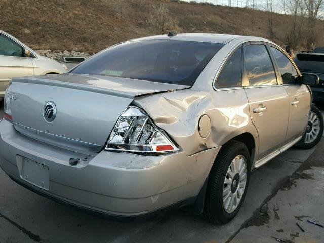 1MEHM40W48G611220 - 2008 MERCURY SABLE LUXU SILVER photo 4