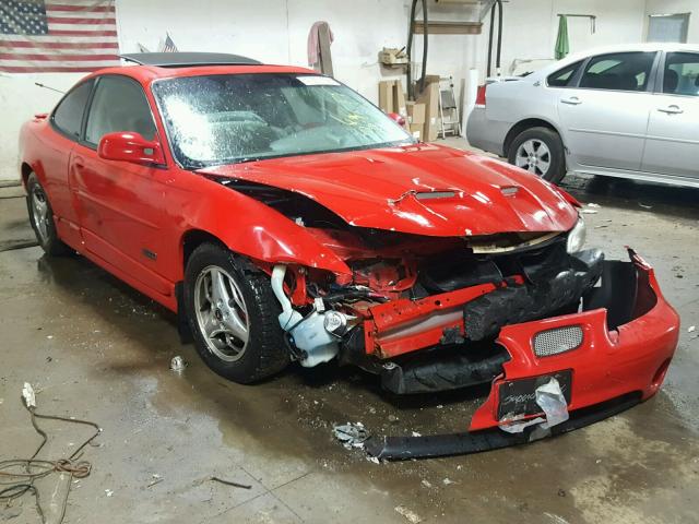 1G2WR12191F156536 - 2001 PONTIAC GRAND PRIX 红色 照片 1