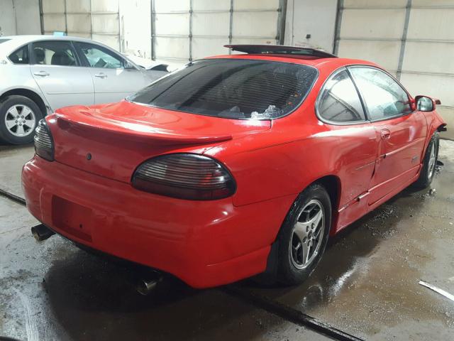 1G2WR12191F156536 - 2001 PONTIAC GRAND PRIX 红色 照片 4