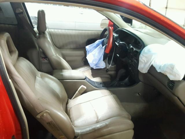1G2WR12191F156536 - 2001 PONTIAC GRAND PRIX 红色 照片 5