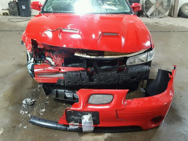 1G2WR12191F156536 - 2001 PONTIAC GRAND PRIX 红色 照片 7