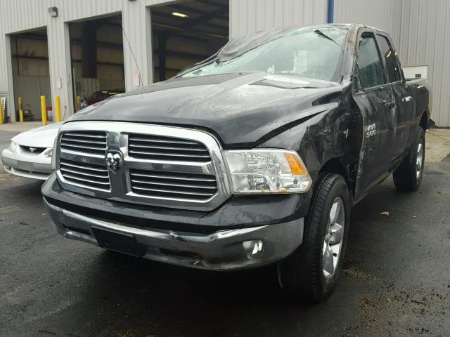 1C6RR7GT1GS221814 - 2016 RAM 1500 SLT შავი ფოტო 2