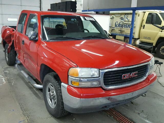 1GTEK19T0YE236214 - 2000 GMC NEW SIERRA RED photo 1