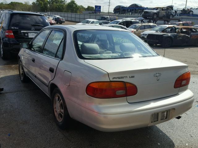 1Y1SK5287YZ426290 - 2000 CHEVROLET GEO PRIZM 灰色 照片 3