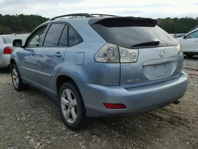 2T2GA31U75C028661 - 2005 LEXUS RX 330 BLUE photo 3