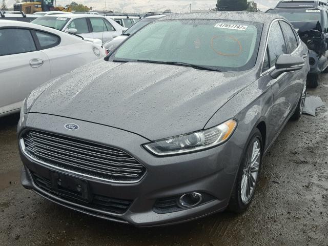 3FA6P0H9XDR341085 - 2013 FORD FUSION SE CHARCOAL photo 2