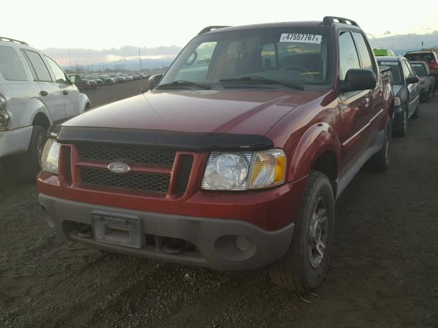 1FMZU77E53UB73446 - 2003 FORD EXPLORER S RED photo 2