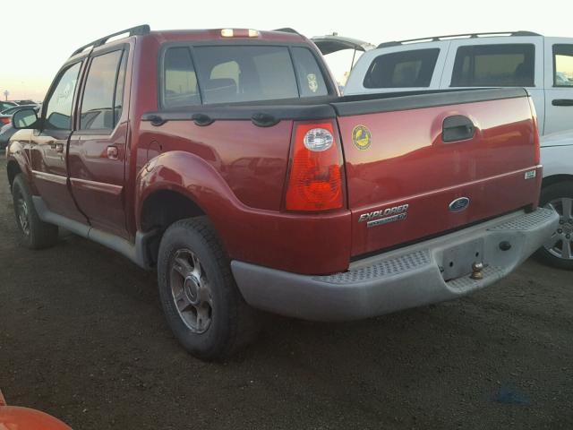 1FMZU77E53UB73446 - 2003 FORD EXPLORER S RED photo 3