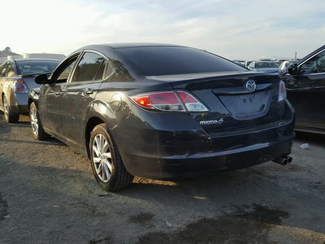 1YVHZ8DH6C5M14764 - 2012 MAZDA 6 I BLACK photo 3