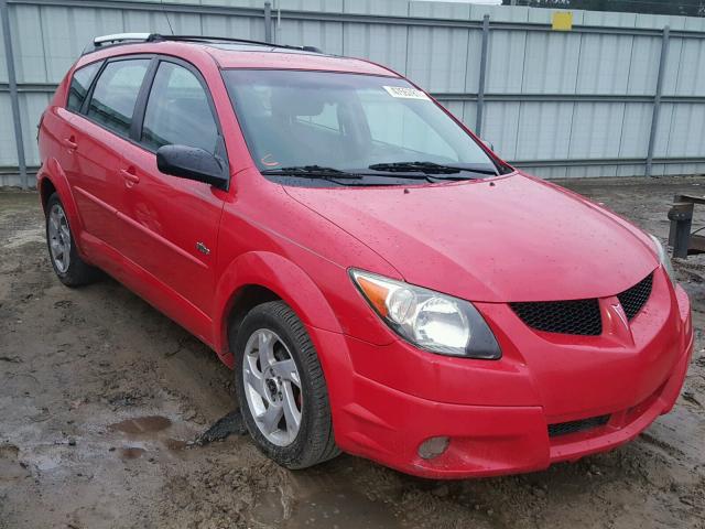 5Y2SL62833Z458010 - 2003 PONTIAC VIBE RED photo 1