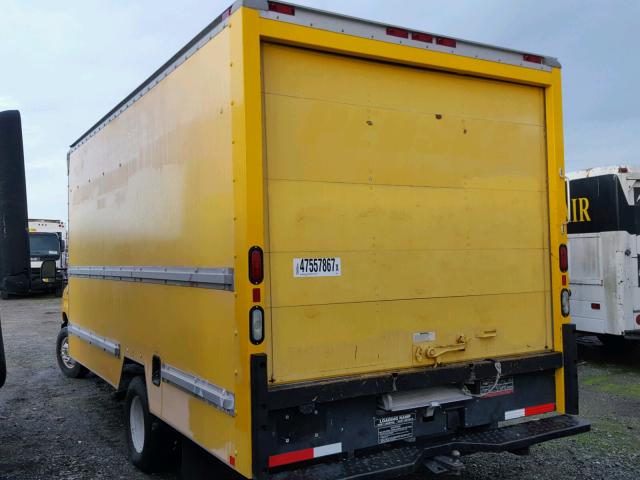 1FDWE35L08DA76012 - 2008 FORD ECONOLINE YELLOW photo 3