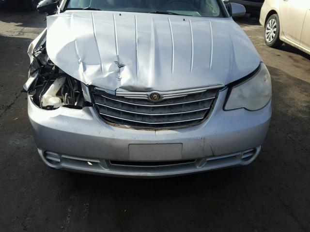 1C3LC46K77N550687 - 2007 CHRYSLER SEBRING SILVER photo 9