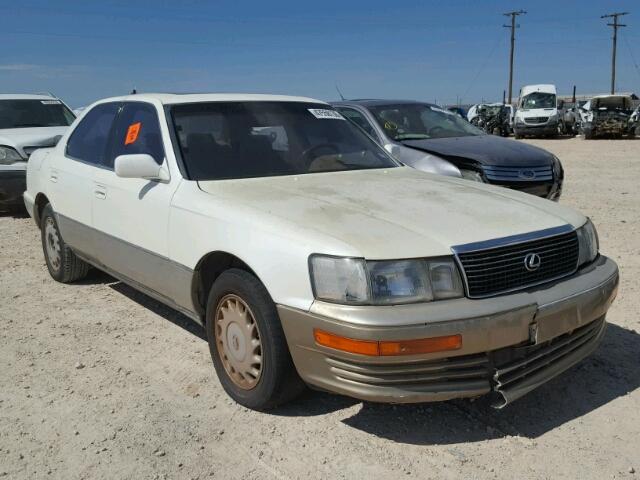 JT8UF11E3N0142526 - 1992 LEXUS LS 400 WHITE photo 1