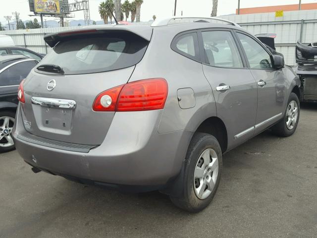 JN8AS5MT0EW604124 - 2014 NISSAN ROGUE SELE GRAY photo 4